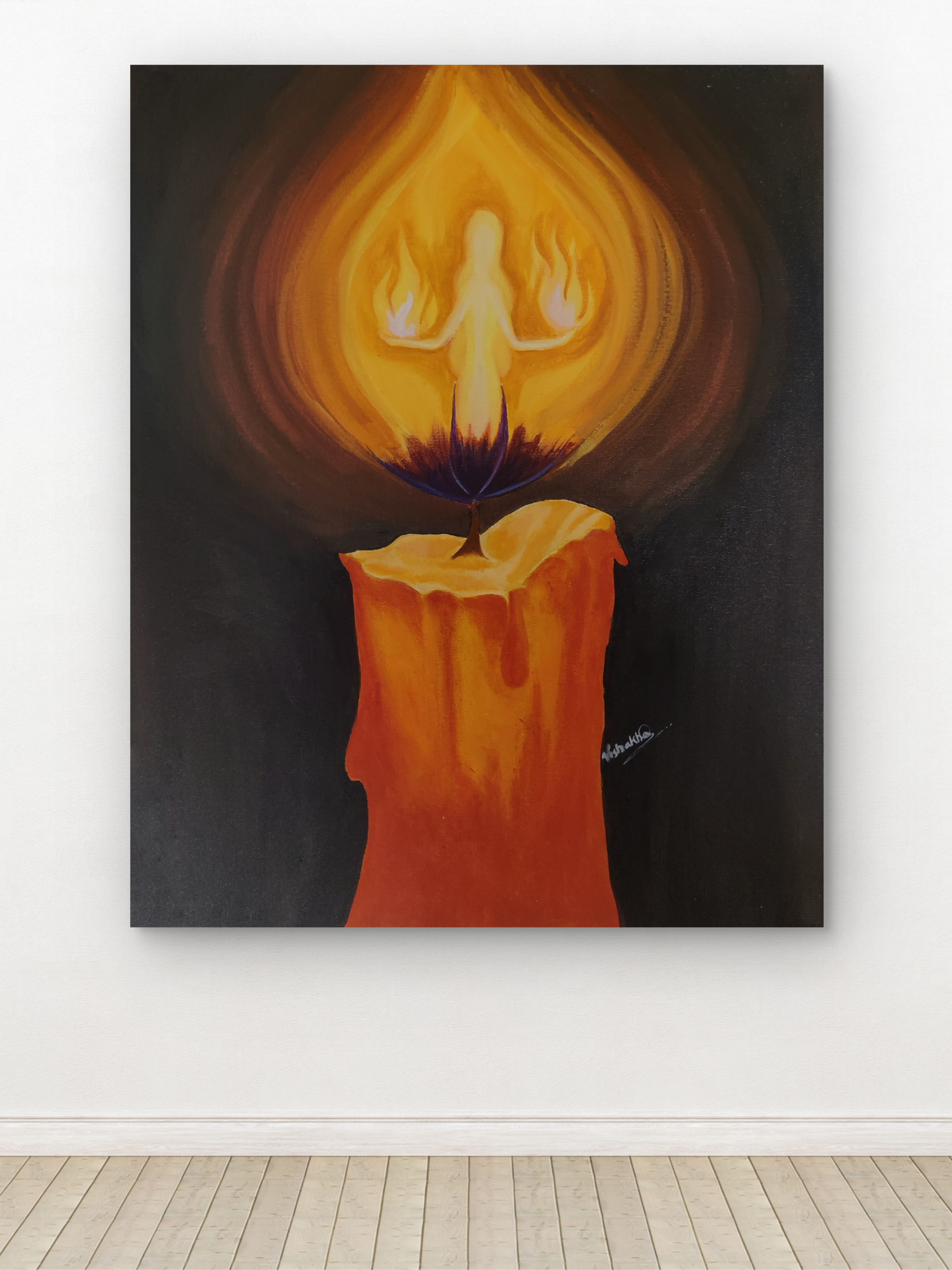 I lit up the highest when i was burned