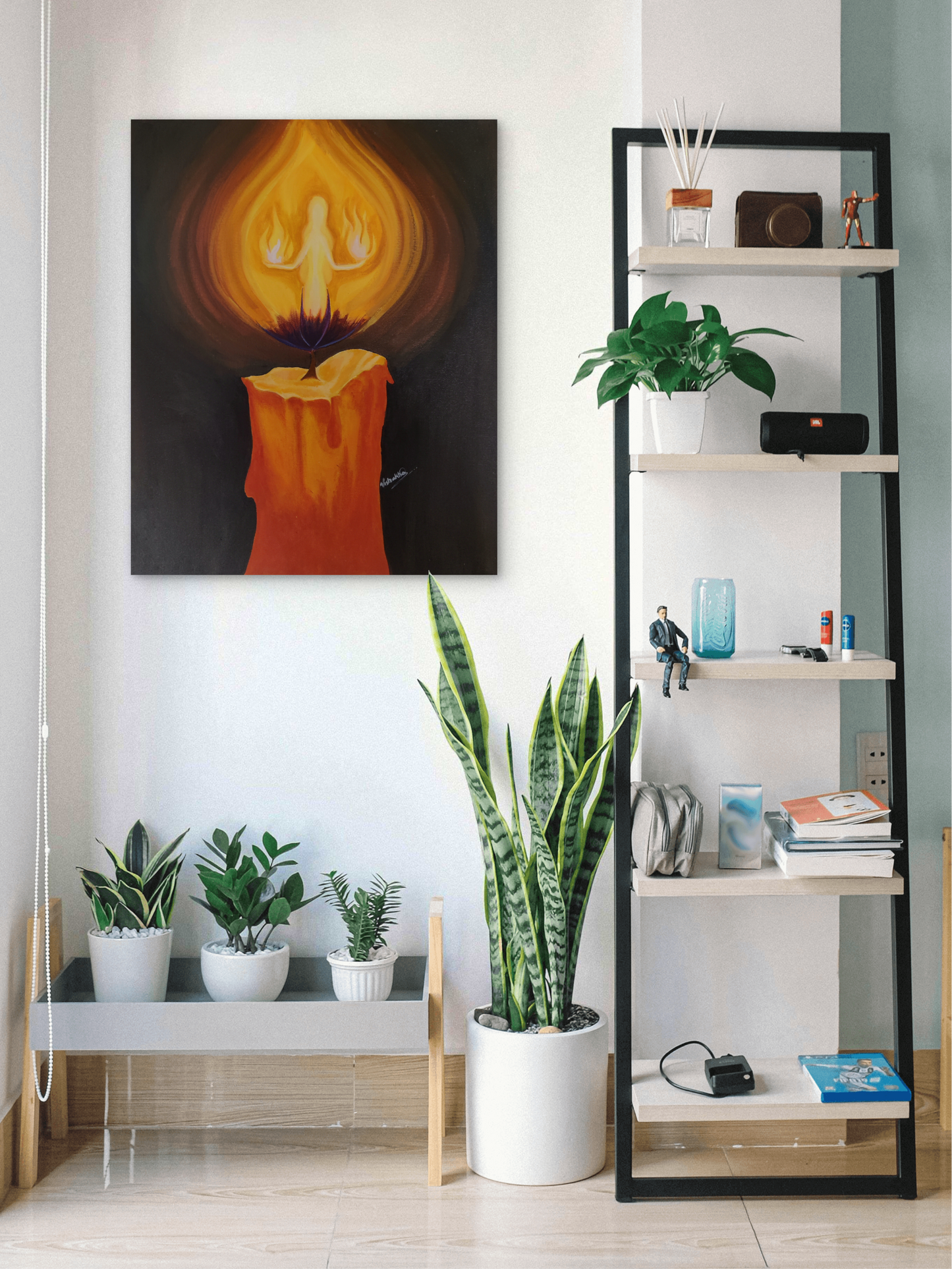 I lit up the highest when i was burned