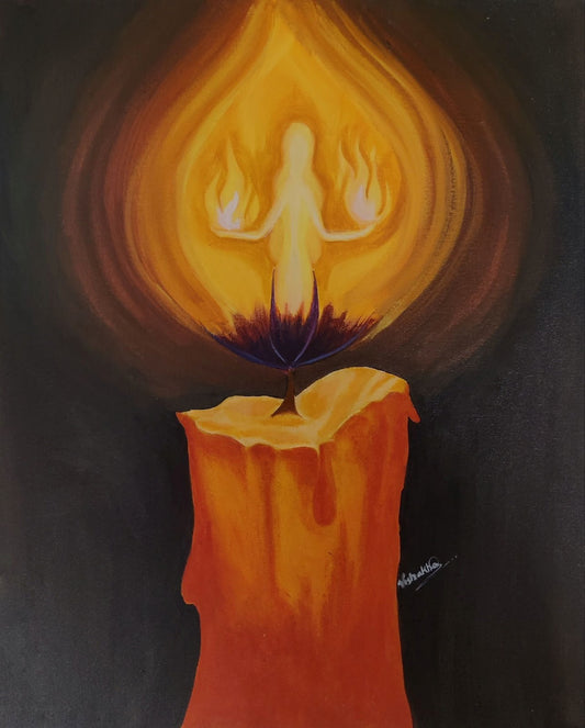 I lit up the highest when i was burned