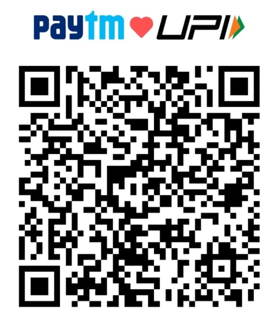 UPI QR code to contribute to Vishakha Gautam