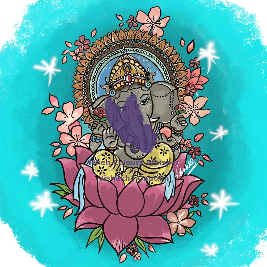 Digital artwork 24 by Vishakha Gautam
