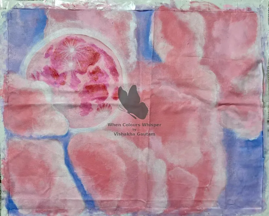 From an art therapy session or workshop