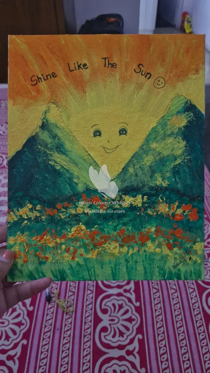 From an art therapy session or workshop